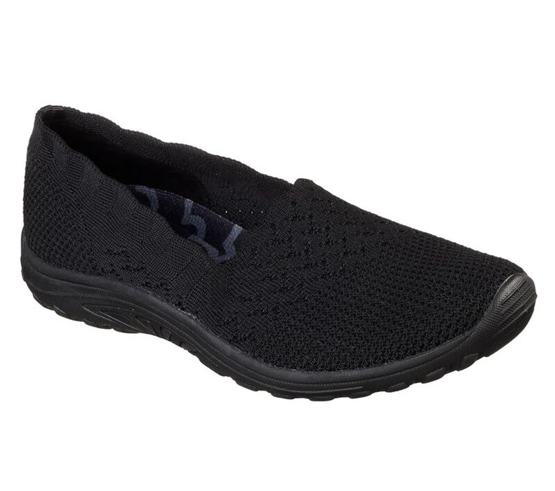 Skechers Relaxed Fit: Reggae Fest - Trail Dame - Womens Slip On Shoes Black [AU-XS8682]